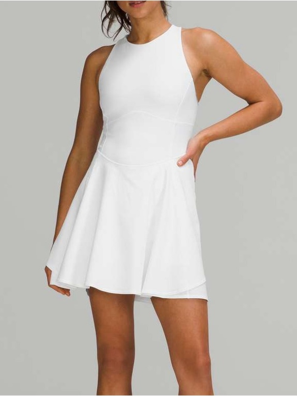 Lululemon Court Crush Tennis Dress White Size 6